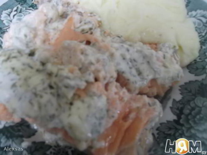 Рецепт лосося в духовке