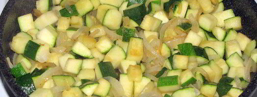 лосось в кунжуте на подушке из цукини. Шаг 5