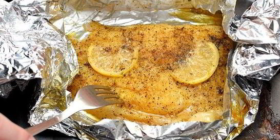 Минтай в духовке