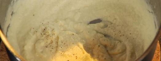 морской гребешок на пюре из цветной капусты. Шаг 4