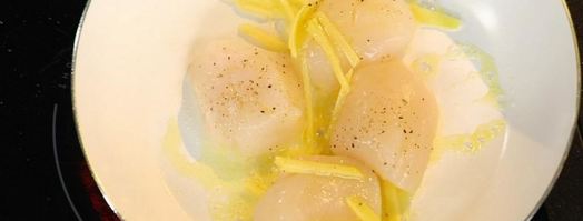 морской гребешок на пюре из цветной капусты. Шаг 6