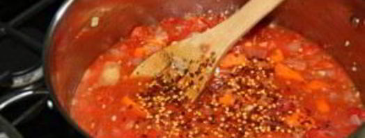 морской окунь с овощным рагу. Шаг 2