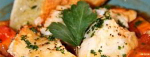 морской окунь с овощным рагу. Шаг 4