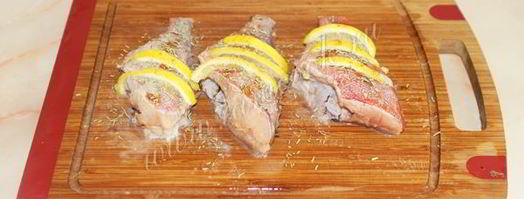 морской окунь в сырном соусе. Шаг 3