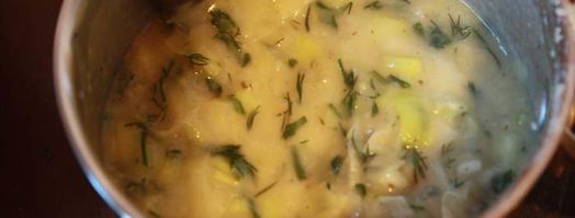 осетрина с лионским соусом. Шаг 11