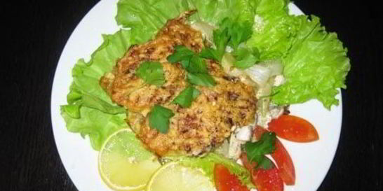 Осетрина в духовке кусочками