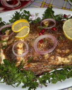 Рыба Карп с уникальной начинкой