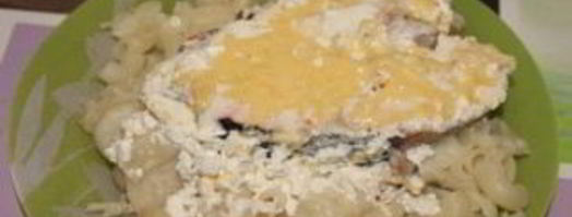 рыба под сливочным соусом в духовке. Шаг 6