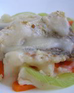 Рыба припущенная