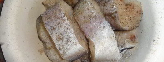 рыба с картофелем и овощами. Шаг 2