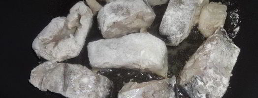 рыба с картофелем и овощами. Шаг 3