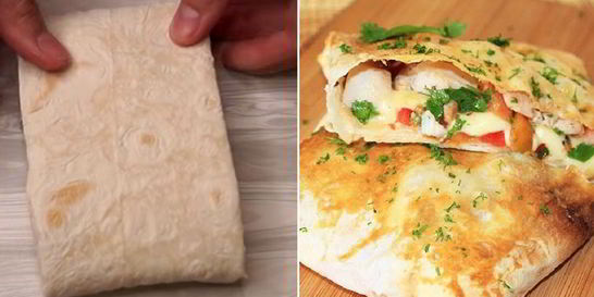 Рыба в лаваше