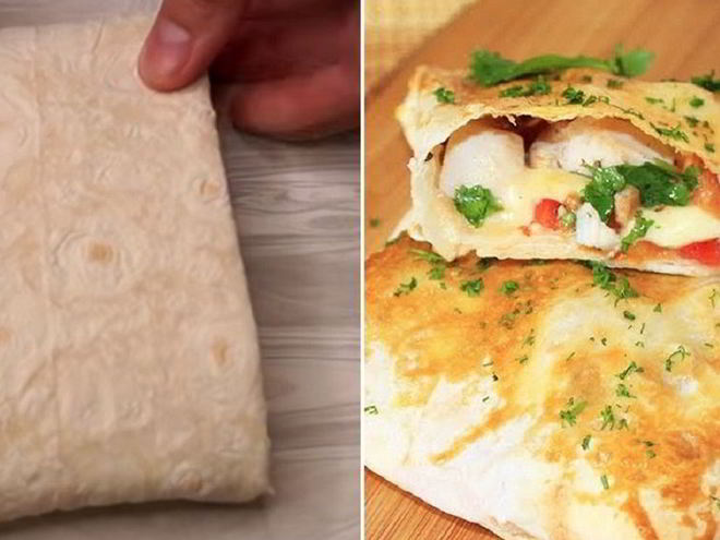 Рецепт рыбы в лаваше