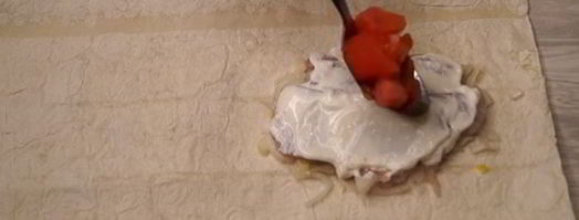 рыба в лаваше. Шаг 4