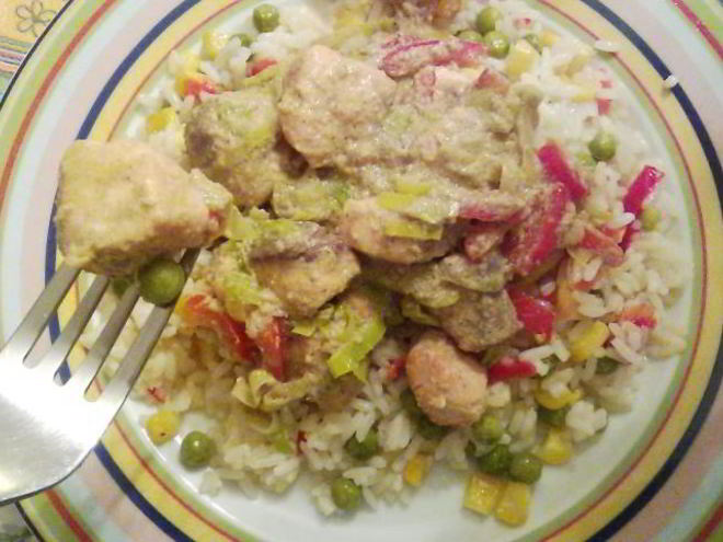 Рецепт рыбы в соусе карри