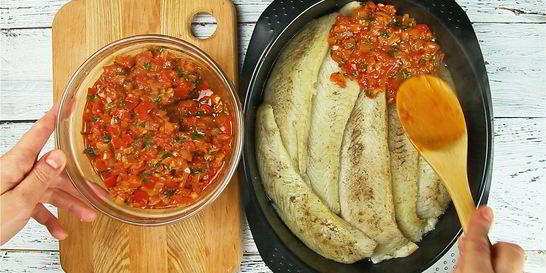 Рыба в томатном соусе