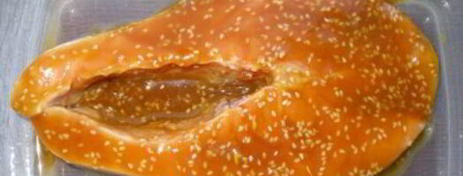 семга в кунжуте с медом. Шаг 3