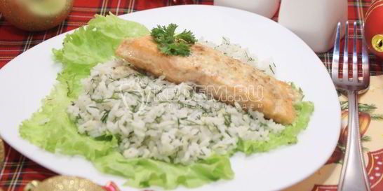 Семга в сливочном соусе