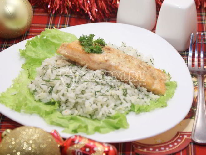 Рецепт семги в сливочном соусе