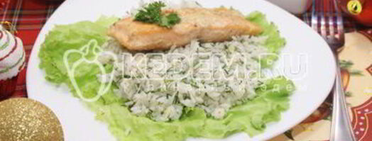 семга в сливочном соусе. Шаг 8