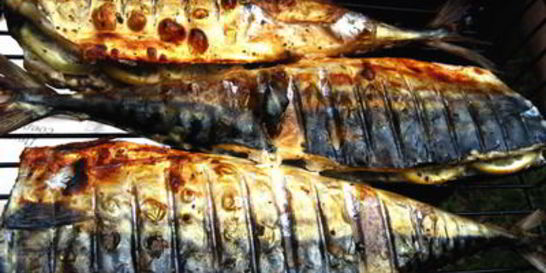 Скумбрия-гриль с лимоном