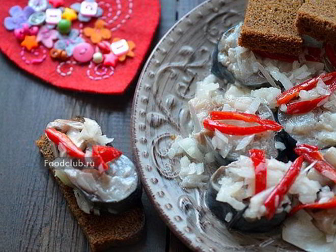 Рецепт скумбрии соленой