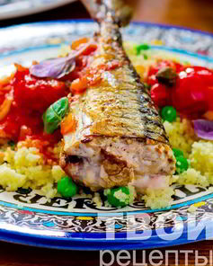 Скумбрия в соусе