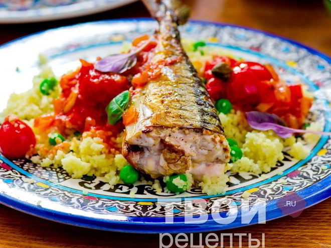 Рецепт скумбрии в соусе