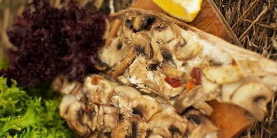 Скумбрия, запеченная с сыром