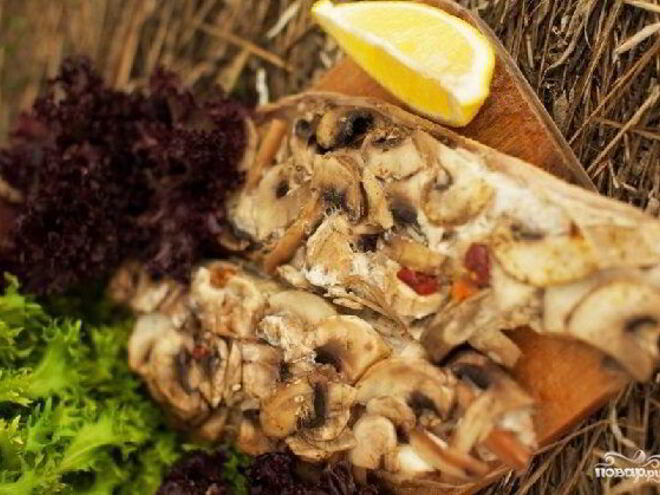 Рецепт скумбрии, запеченной с сыром