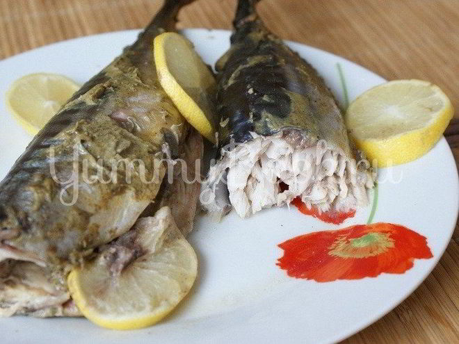 Рецепт скумбрии запеченной в горчице