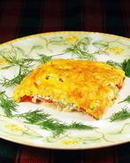 Судак кусочками, запеченный в духовке