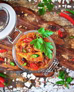 Судак в соусе эскабече