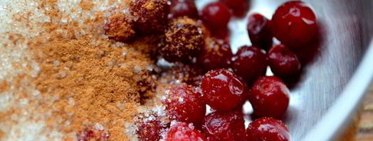 тилапия под штрейзелем и брусничным соусом. Шаг 5