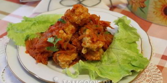 Треска под маринадом