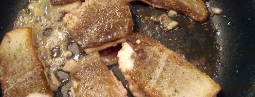 треска в гранатовом соке. Шаг 3