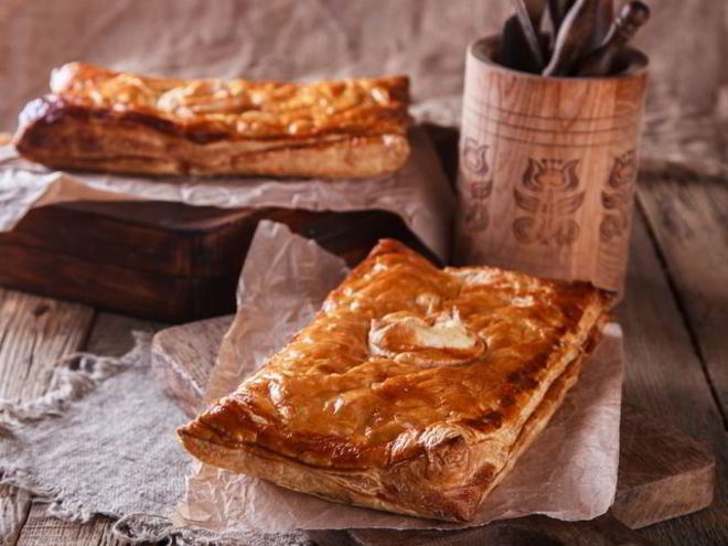 Рецепт трески в слоеном тесте