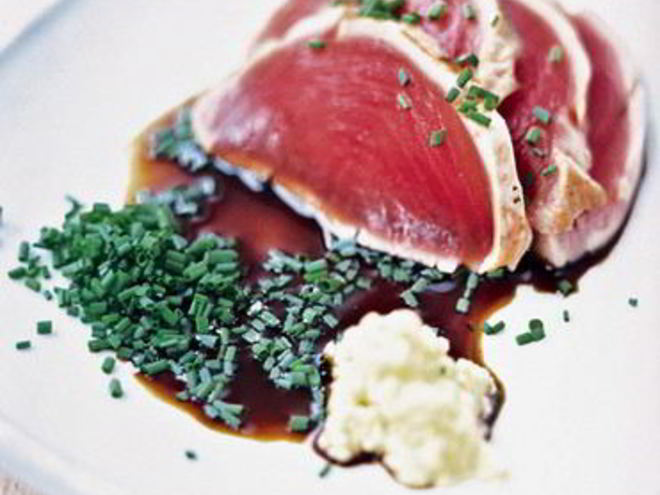 Рецепт тунца с имбирем