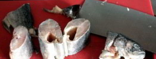 тушеная форель. Шаг 2