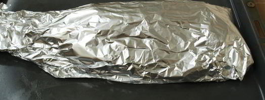 запеченная горбуша с овощами. Шаг 4