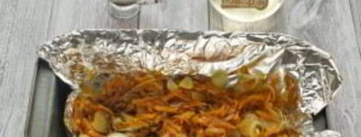 запеченная скумбрия краски осени. Шаг 4