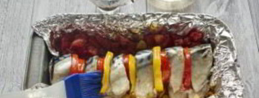 запеченная скумбрия краски осени. Шаг 6