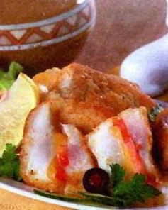 Жареный судак Сюрприз