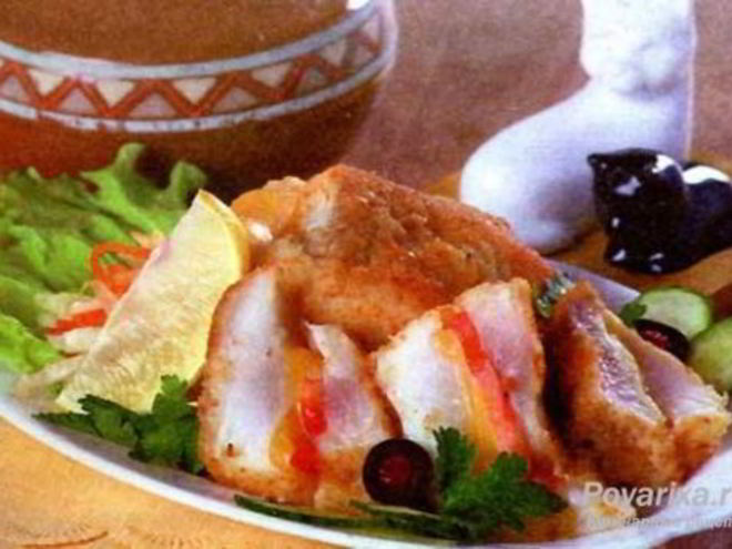 Рецепт жареного судака сюрприз