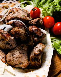 Быстрый шашлык из свинины