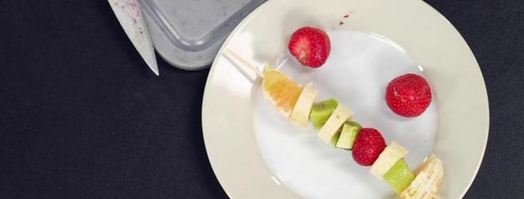 фруктовые шашлычки. Шаг 2