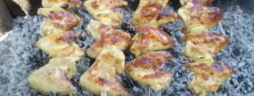 куриный шашлык на кефире. Шаг 7