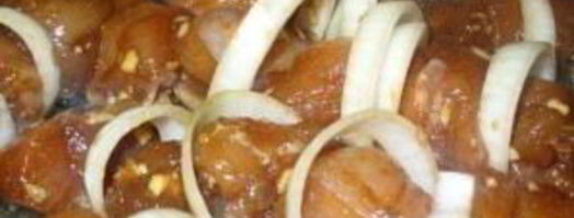 куриные шашлычки на шпажках. Шаг 4