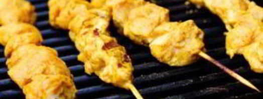 куриные шашлычки с арахисовым соусом. Шаг 5