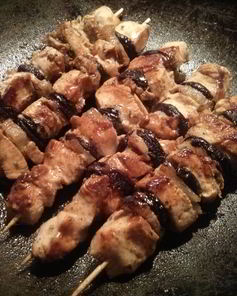 Куриные шашлычки с черносливом